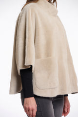 Rino & Pelle Women’s Dewi Fur Cape | Birch
