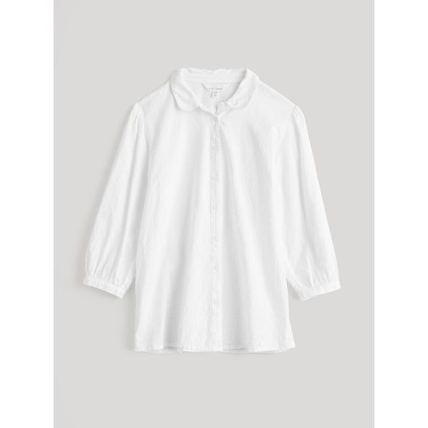 Seasalt Womens Hope Cottage Blouse II - Salt