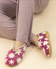 Lunar Women’s Slippers Daisy Flower | Pink KLA021PK