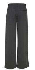 Ichi Women’s Trousers Long Dark Grey Melang | Ihkate Sus Wide PA2