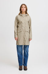 Ichi Women’s Ihtazi JA Raincoat | Doeskin