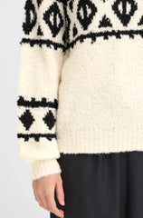 Ichi Women’s Ihcarani LS Sweater | Birch
