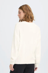 Ichi Women’s Ihbrula Cardigan | Cloud Dancer