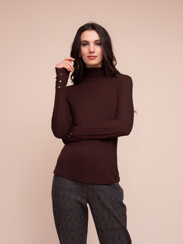 Alison Sheri Women’s Top - Chocolate A48047