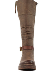 Lunar Women’s Margo Waterproof Long Boots | Brown GLR121
