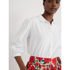 Seasalt Womens Hope Cottage Blouse II - Salt