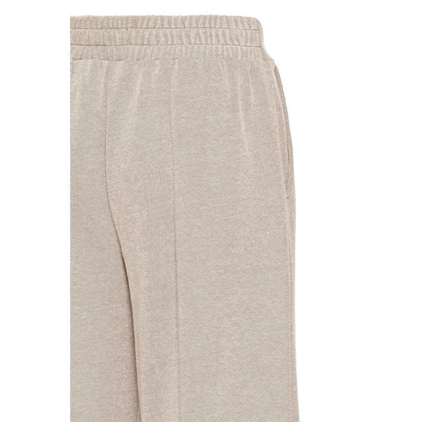 Ichi Women’s Trousers Long Sepia Tint - Ihkate Pique PA3