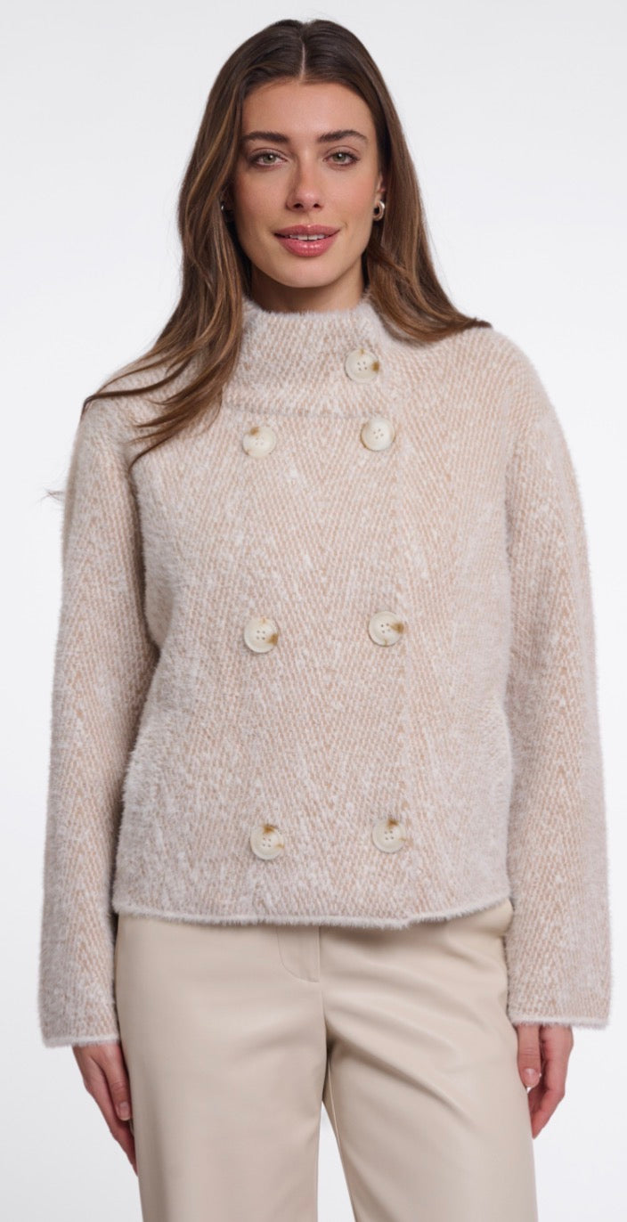 Rino & Pelle Beth Jacket - Beige Herringbone