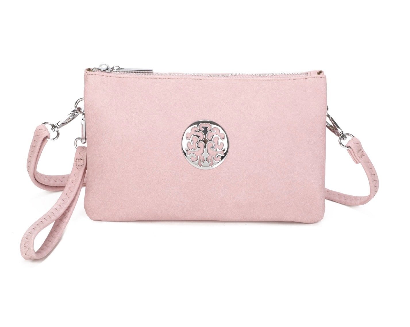 Bags Women’s Wristlet Purse - Crossbody Mini Bag - Pink 369