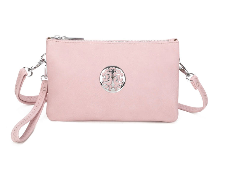 Bags Women’s Wristlet Purse - Crossbody Mini Bag - Pink 368
