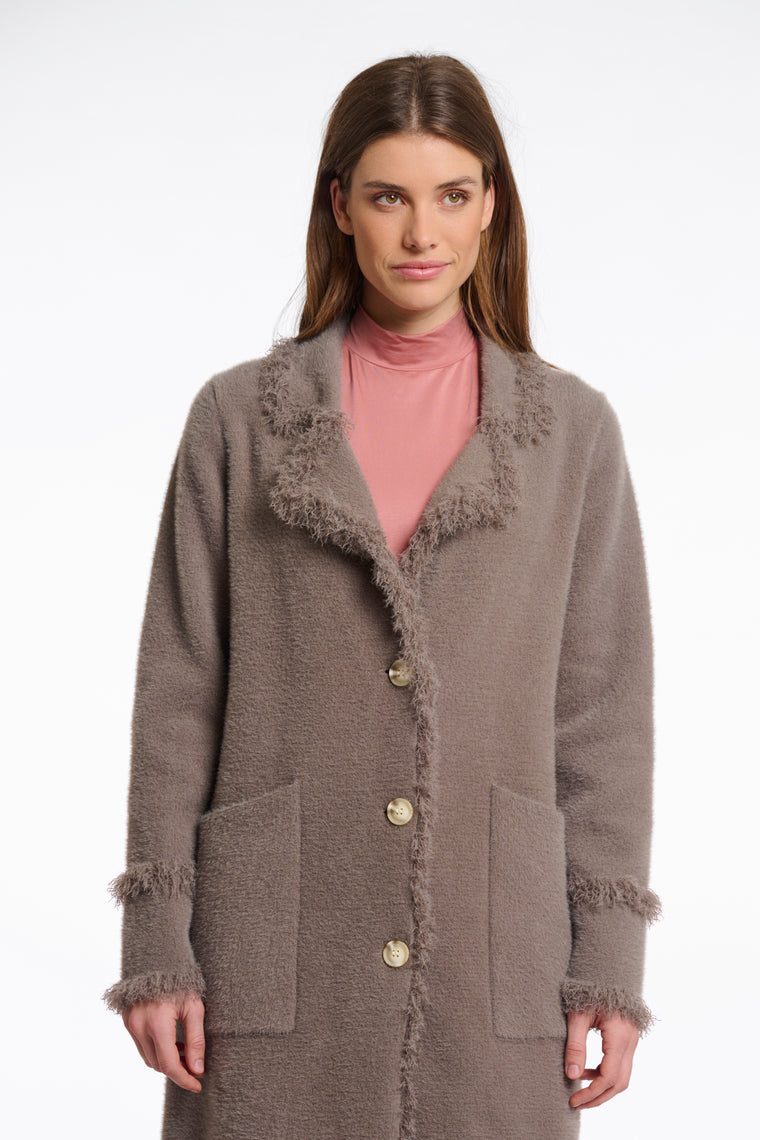 Rino & Pelle Women’s Catena Cardigan | Taupe