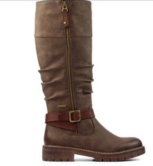 Lunar Women’s Margo Waterproof Long Boots | Brown GLR121