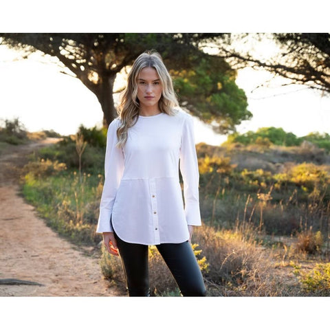 Marble Women’s Blouse White | 8147 102