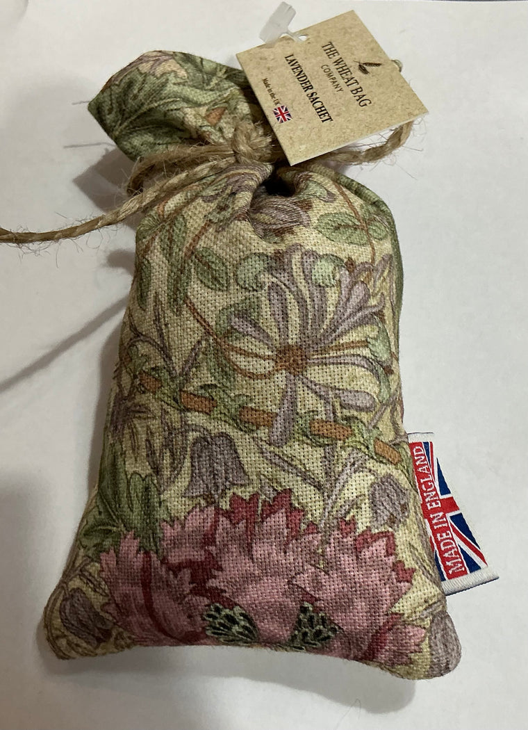 The Wheatbag Company Women’s Lavender Sachet |William Morris Honeysuckle Rose