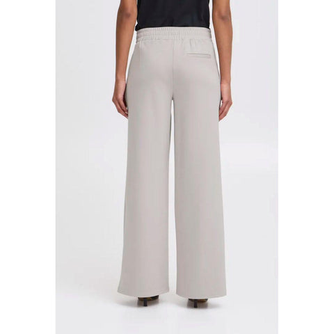 Ichi Women’s Trousers Opal Gray | Ihkate Sus Wide PA2