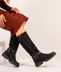 Lunar Women’s Margo Waterproof Long Boots | Black GLR121
