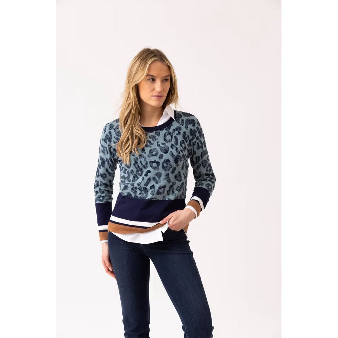 Marble Women’s Sweater Sea Foam | 7997 223