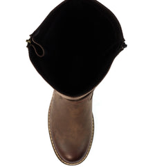 Lunar Women’s Margo Waterproof Long Boots | Brown GLR121