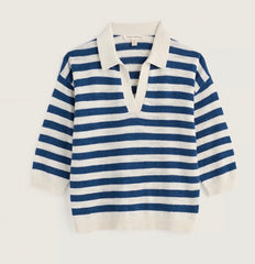 Seasalt Women’s Gwynver Jumper Dark - Voyage Chalk