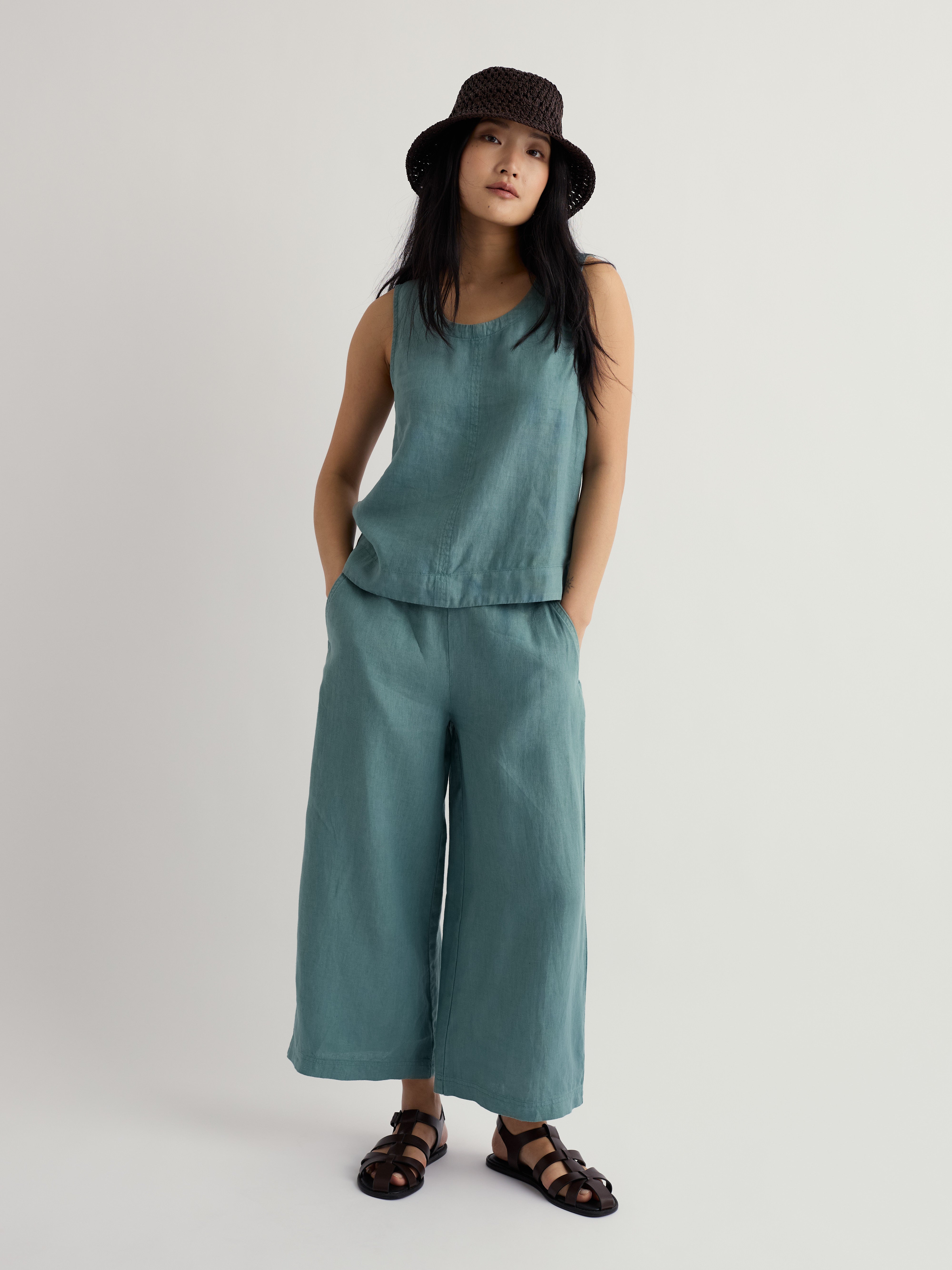 Seasalt Women’s sardine lighthouse station vest top.