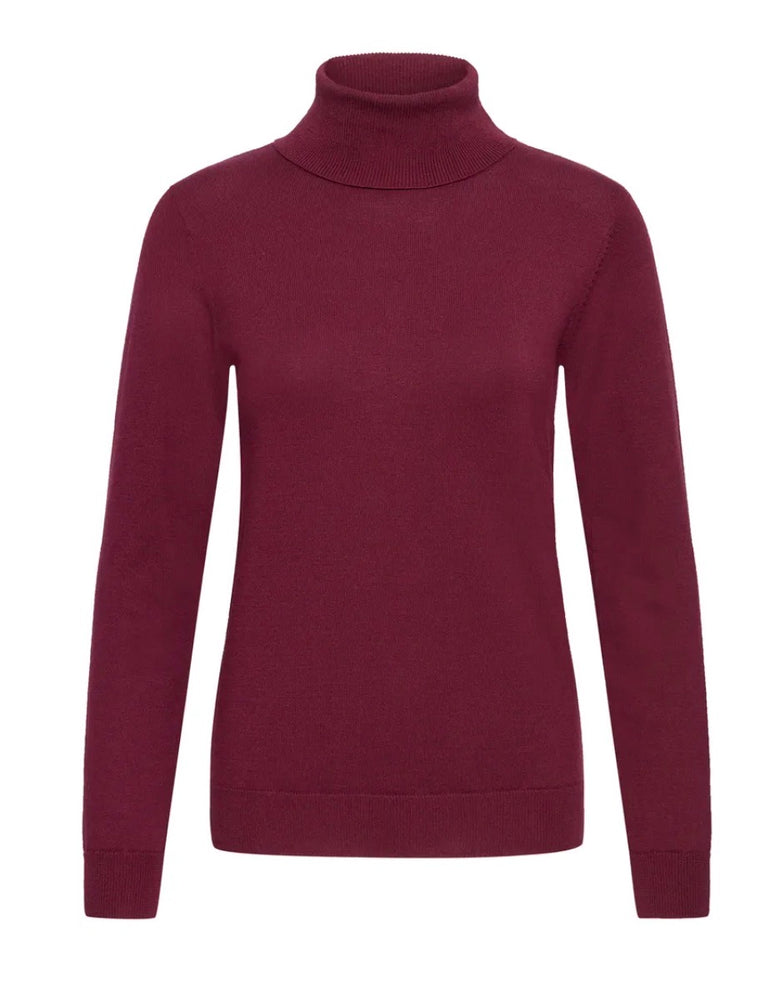 Ichi Women’s Ihluls RN LS Jumper - Rhododendron