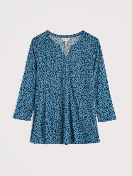 Seasalt Womens Kellow Top | Flax Flower Horizon