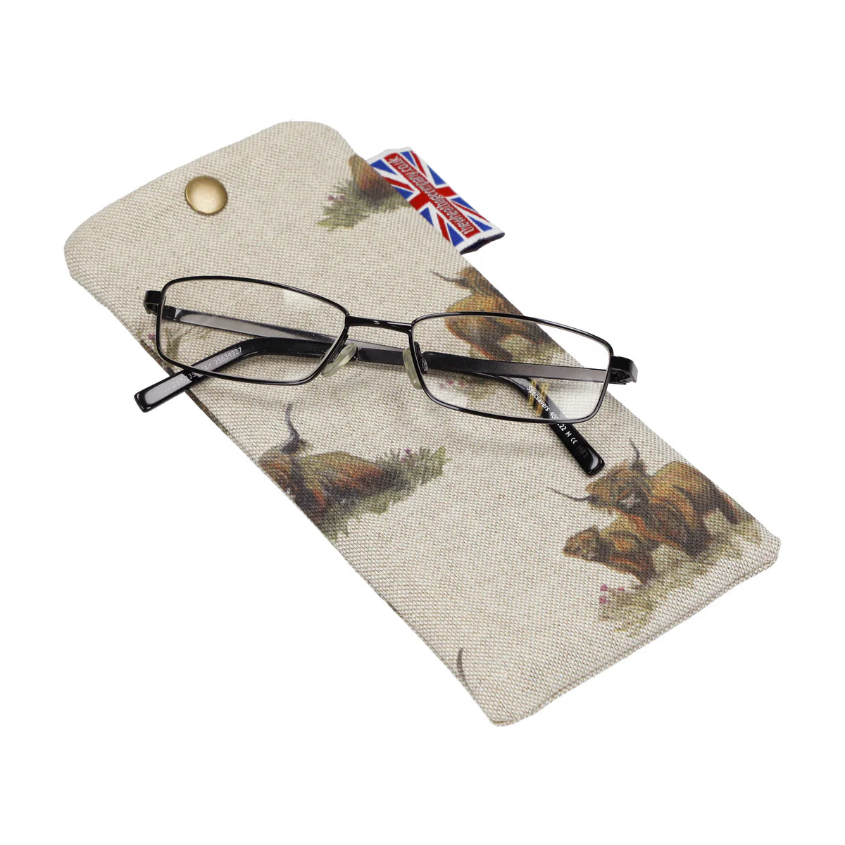 The Wheatbag Company Women’s Glasses Case | Highland Cattle