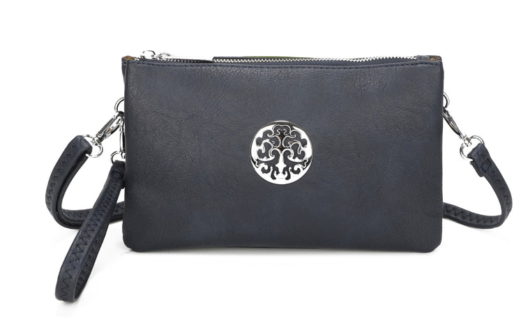 Bags Women’s Wristlet Purse - Crossbody Mini Bag | Dark Blue 369