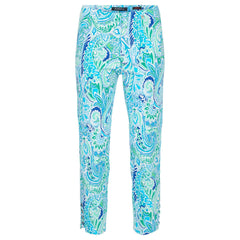 Robell Women’s Trousers Lena 09 65cm | 52550 5654 | Col 75 Blue/Green