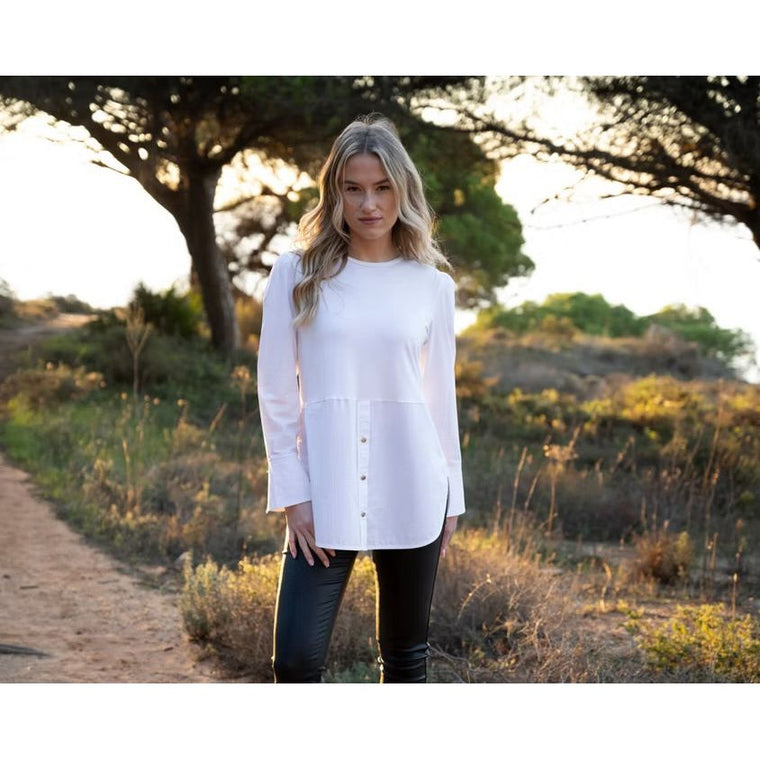Marble Women’s Blouse White | 8147 102