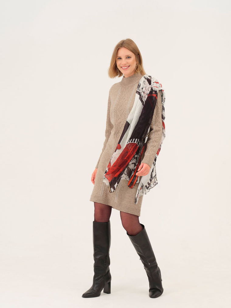 Dolcezza Women’s Camel Dress | 75308