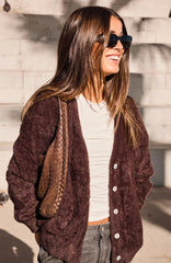 Ichi Women’s Ihbrula Cardigan | Coffee Bean