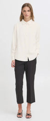 Ichi Women’s Ihlinno SH Shirt | Cloud Dancer
