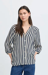 Ichi Women’s Ihmarrakech Shirt | Total Eclipse