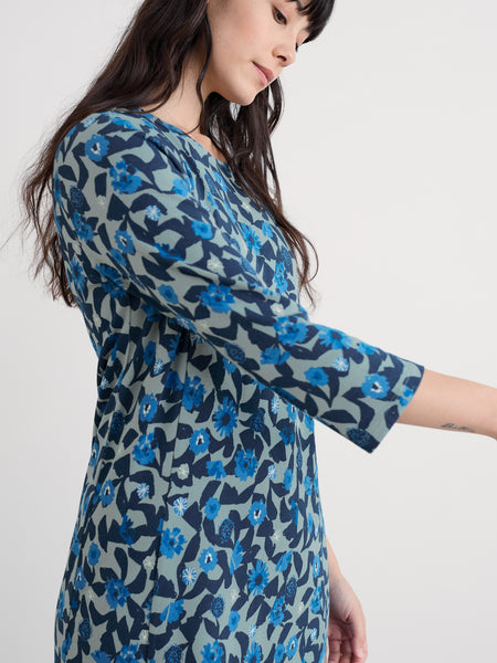 Seasalt Women’s Cornish Oak Dress | Pressed Plants Lichen