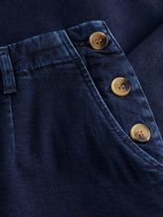 Seasalt Womens Waterdance Trousers Regular | Dark Indigo Wash