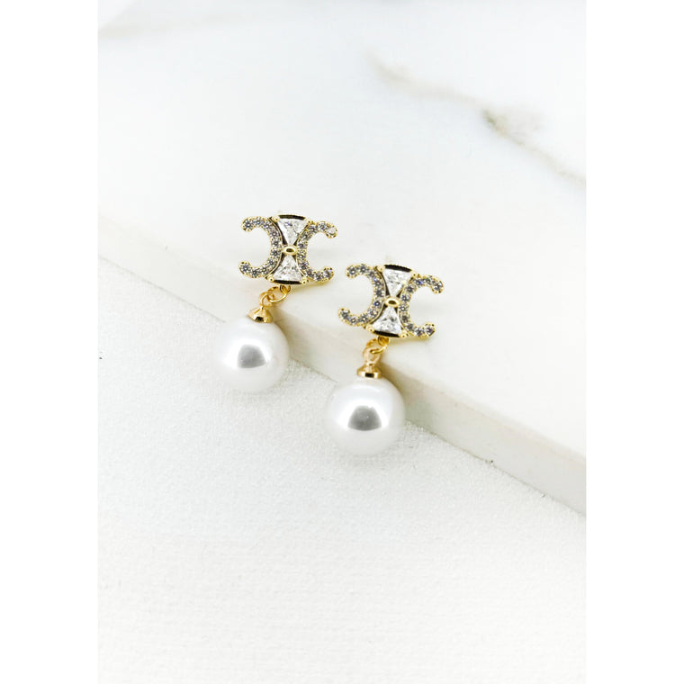 Envy Women’s Jewellery Earrings |4627/GD/E/F