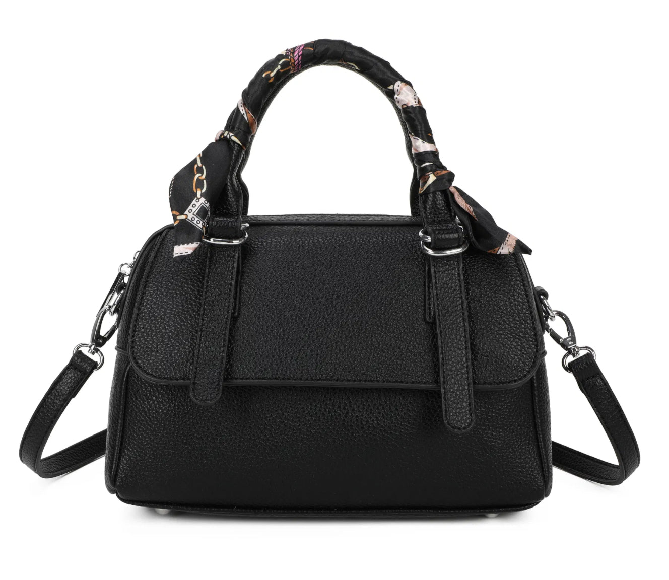 Bags Women’s Scarf Grab Bag | Black JM1580