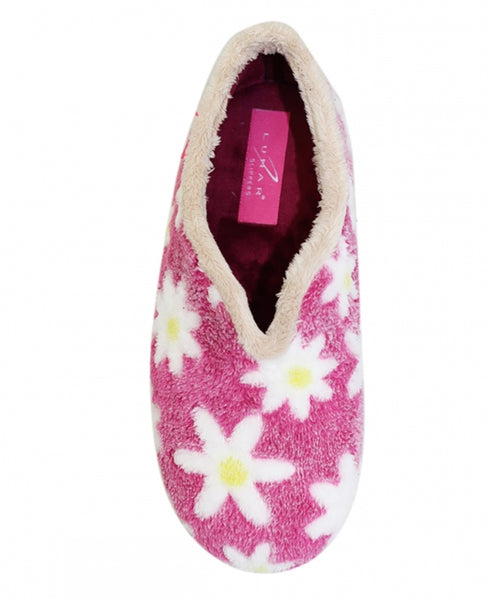 Lunar Women’s Slippers Daisy Flower | Pink KLA021PK