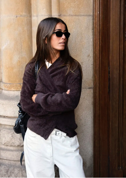 Ichi Women’s Ihbrula Cardigan | Coffee Bean