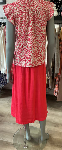 Ichi Women’s IHLINNO Skirt | Geranium