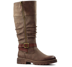 Lunar Women’s Margo Waterproof Long Boots | Brown GLR121