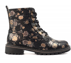 Lunar Women’s Dazzle Floral Boot | Black GLW037
