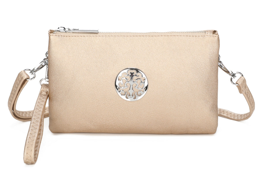 Bags Women’s Wristlet Purse - Crossbody Mini Bag | Gold 369