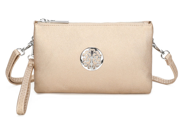 Bags Women’s Wristlet Purse - Crossbody Mini Bag | Gold 369