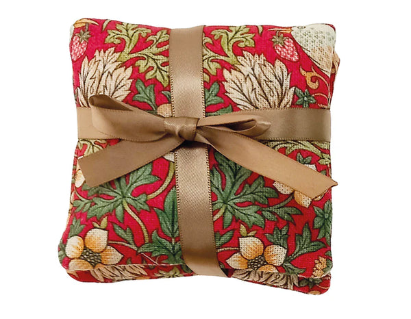 The Wheatbag Company Women’s Handwarmers | William Morris Strawberry Thief Crimson