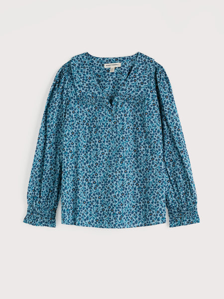 Seasalt Womens Ysella Top| Flax Flower Horizon