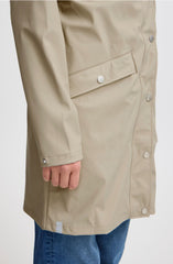Ichi Women’s Ihtazi JA Raincoat | Doeskin