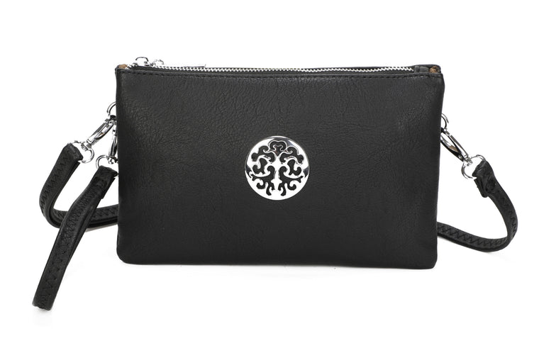 Bags Women’s Wristlet Purse - Crossbody Mini Bag | Black 369