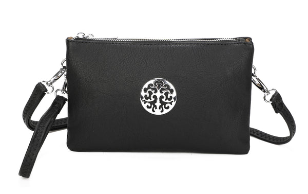 Bags Women’s Wristlet Purse - Crossbody Mini Bag | Black 369
